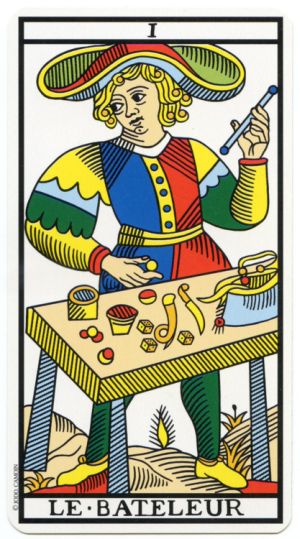 Tarot Jodorowsky 01 Le Bateleur.jpg