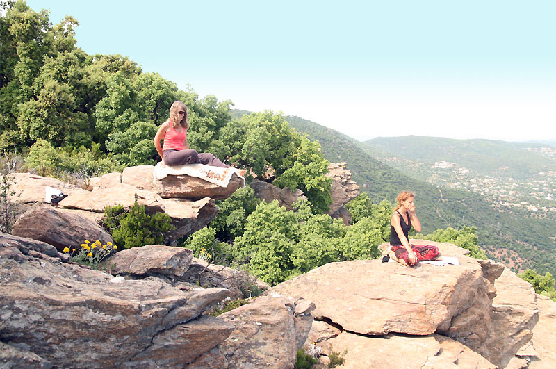 Stage de Yoga en extérieur